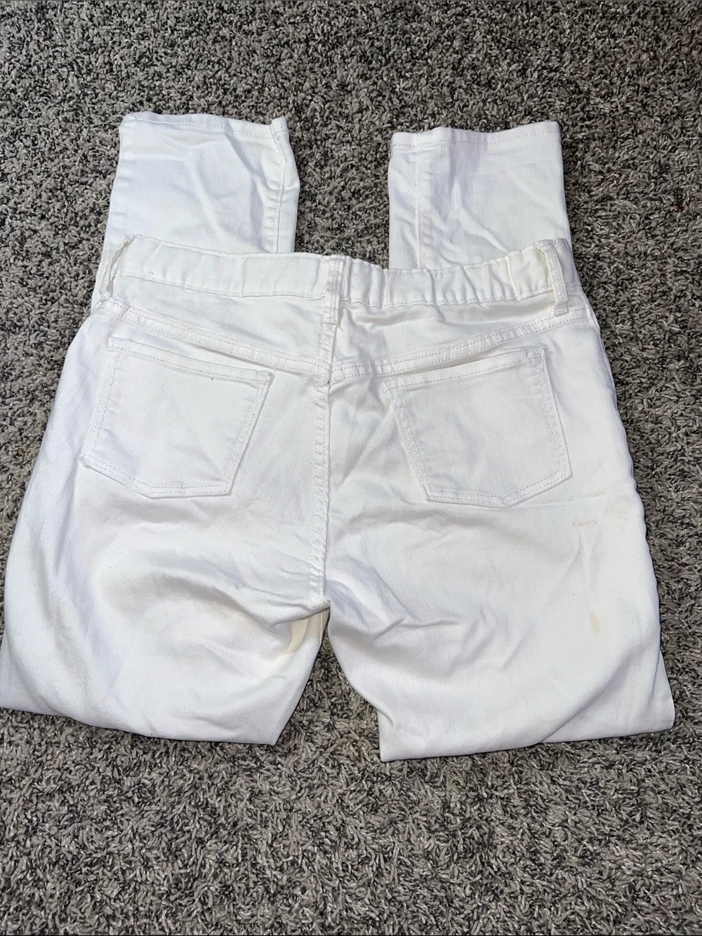 Girls Old Navy white jeans size 16 kids